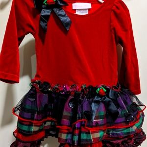 Formal Christmas dress size 12M